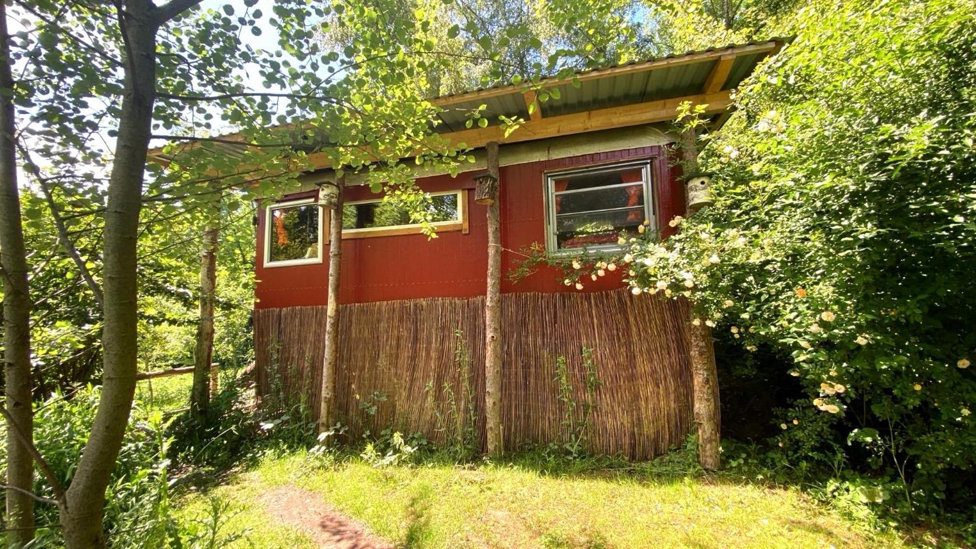 Kuscheliger Zirkuswagen Im Wildgarten Вітценгаузен Екстер'єр фото